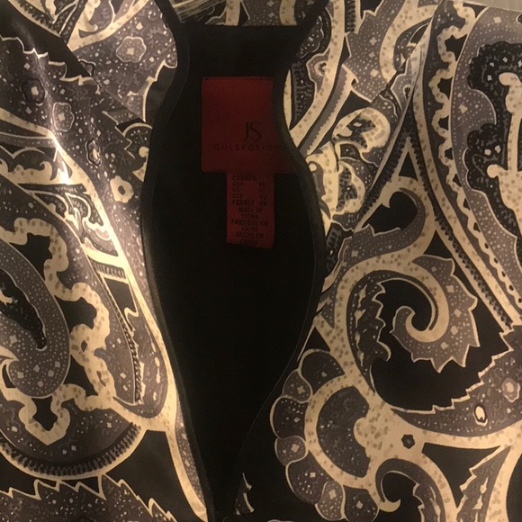 Beautiful black and white!  Size 14 NWOT - Picture 3 of 6